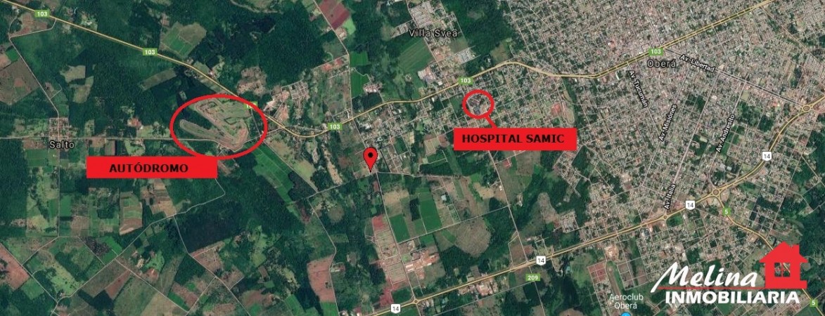 Lote en Picada Sarmiento - Obera - Misiones
